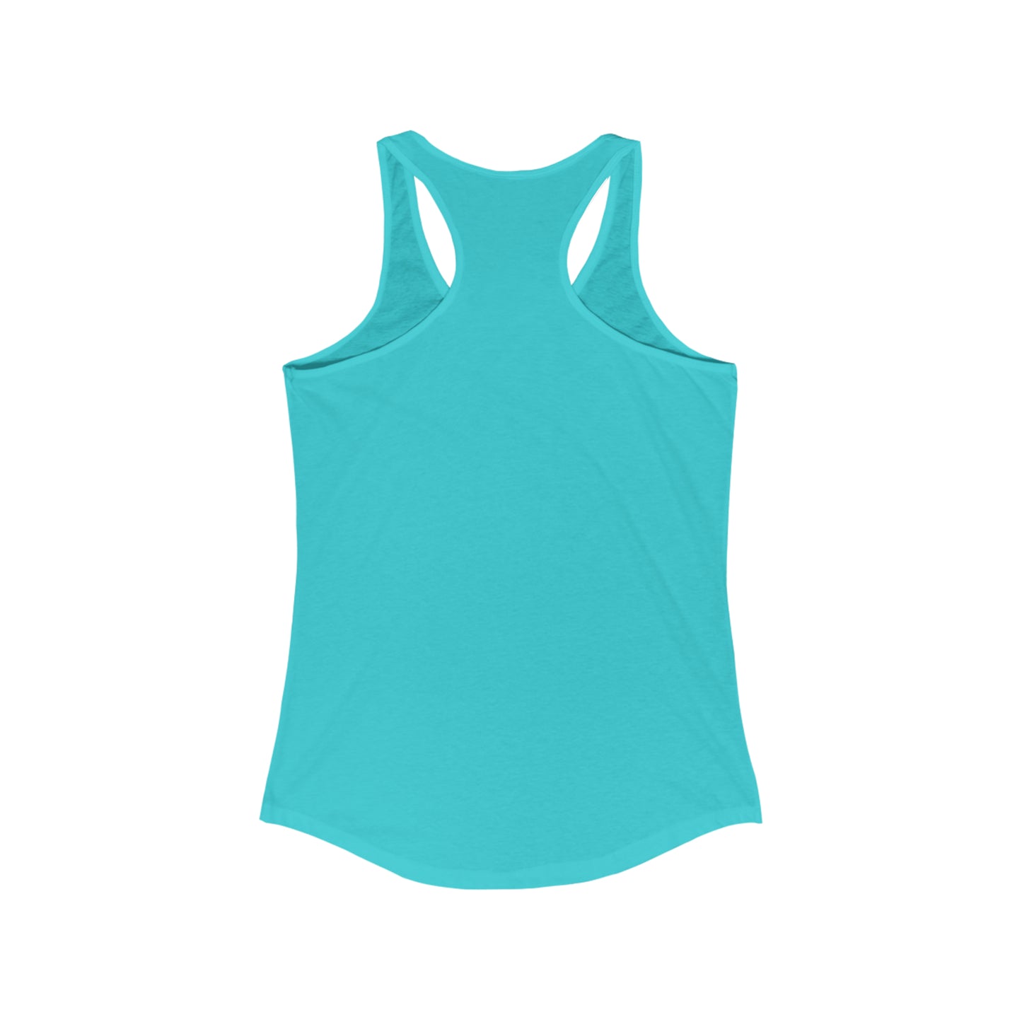Angry Tiki Lax distressed logo Women's Ideal Racerback Tank