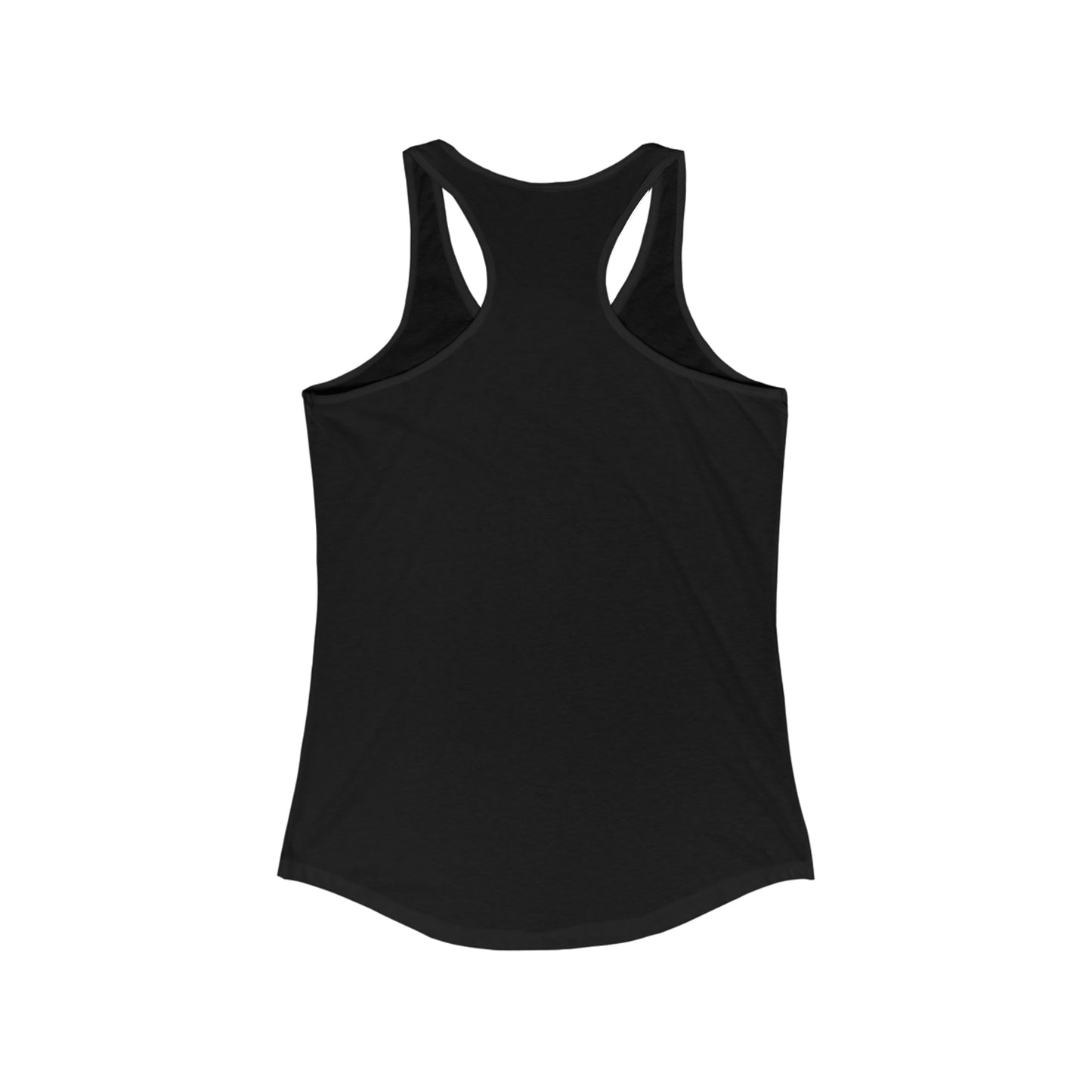 Angry Tiki Lax distressed logo Women's Ideal Racerback Tank