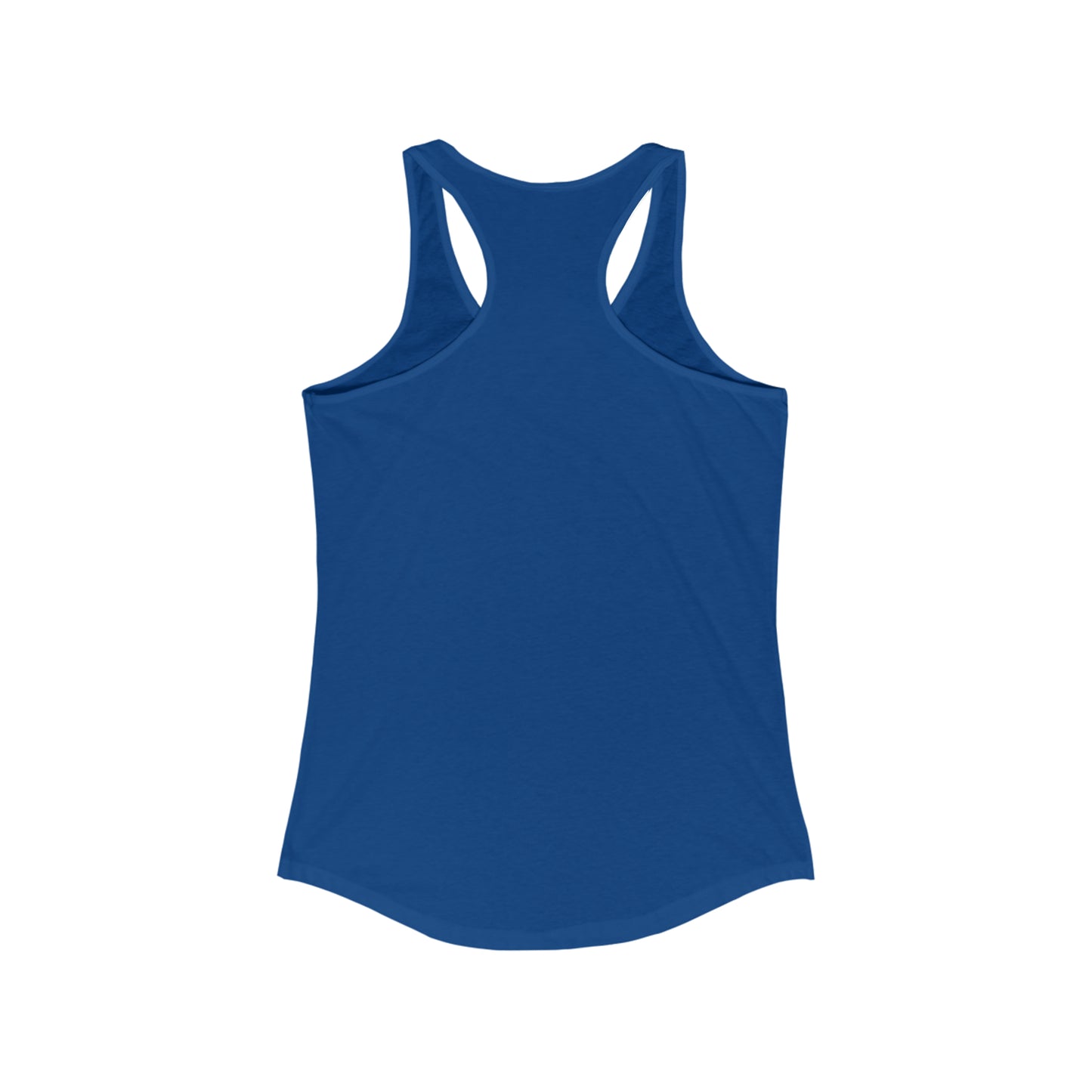 Angry Tiki Lax distressed logo Women's Ideal Racerback Tank