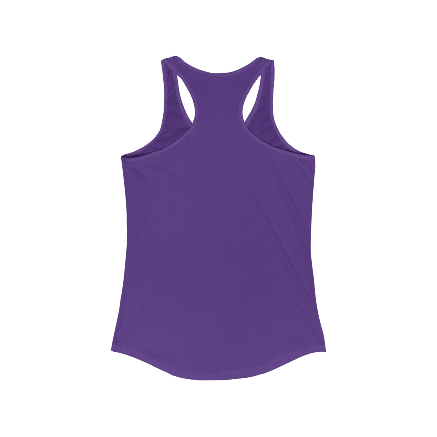 Angry Tiki Lax distressed logo Women's Ideal Racerback Tank