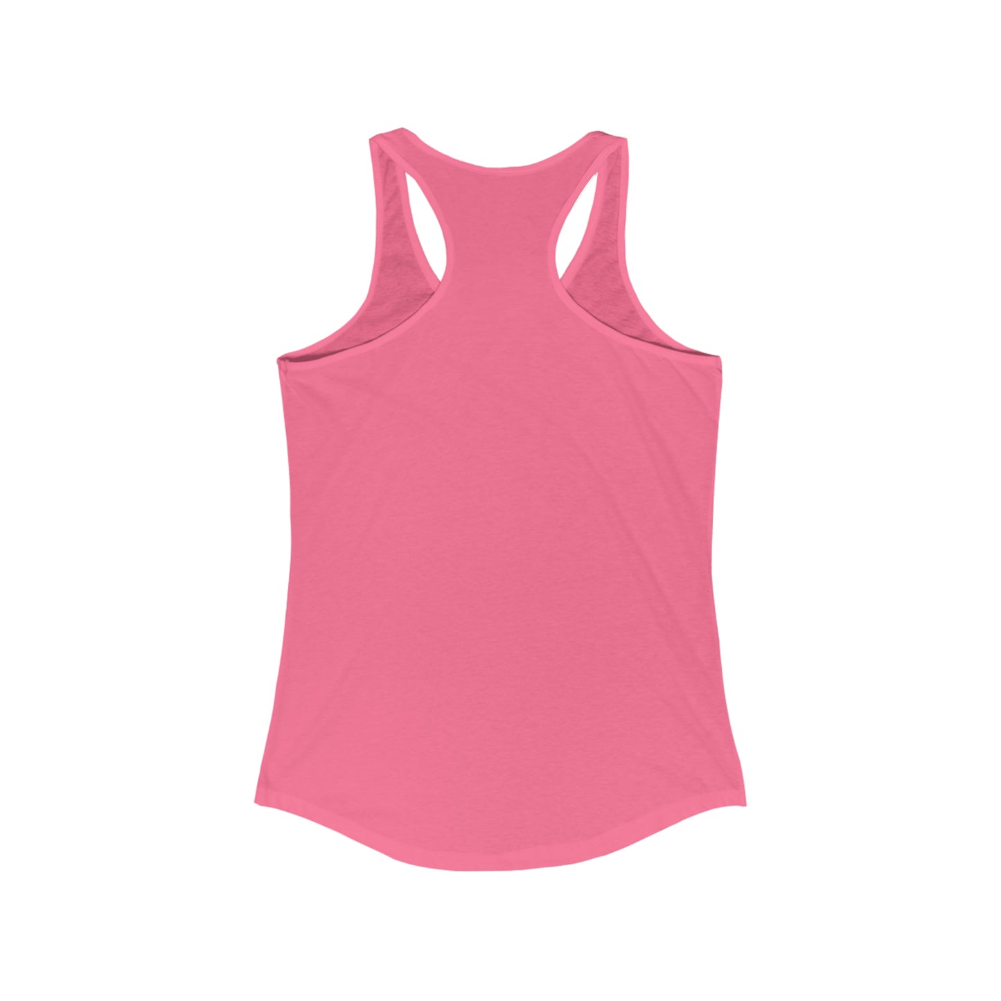 Angry Tiki Lax distressed logo Women's Ideal Racerback Tank