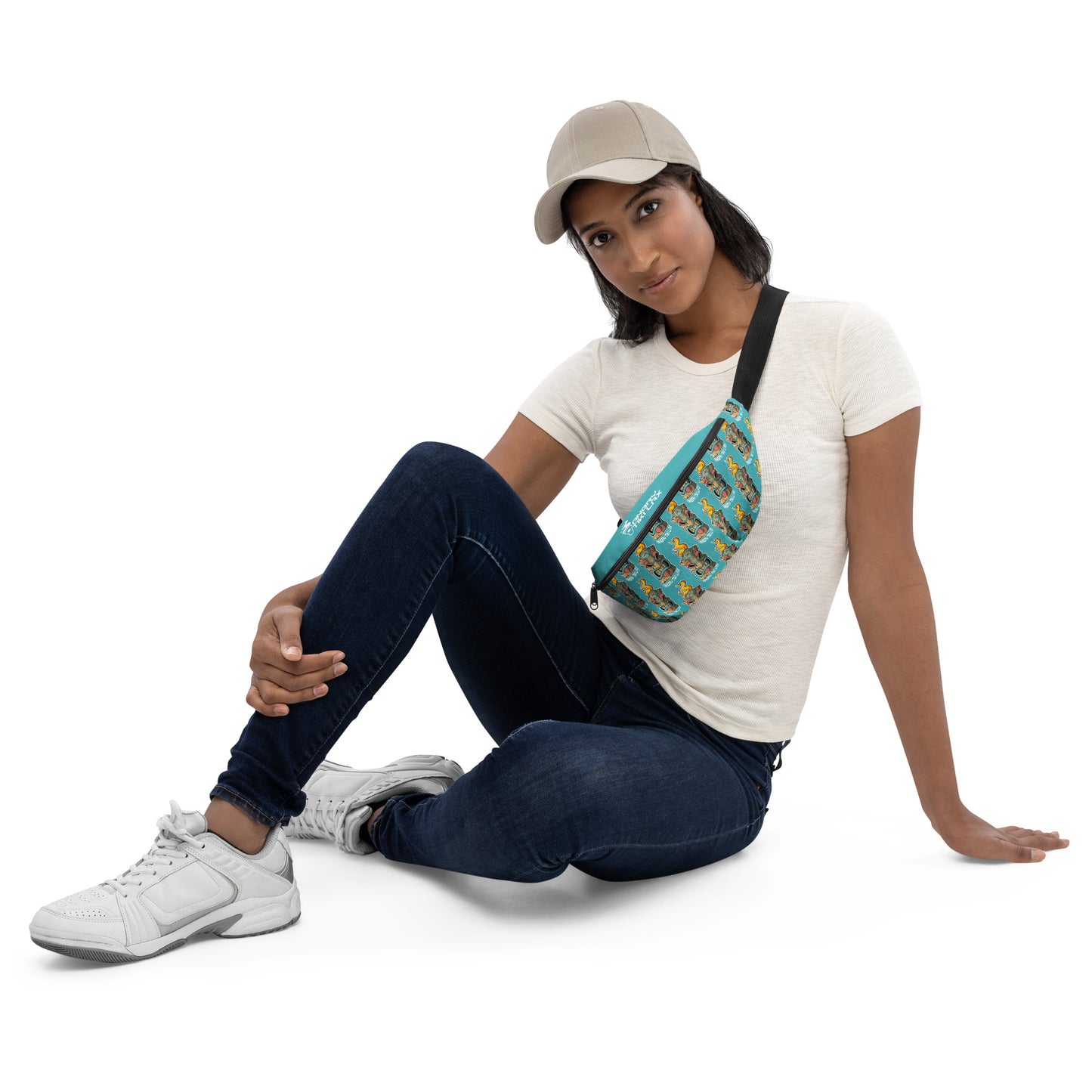 Angry Tiki Lax Fanny Pack