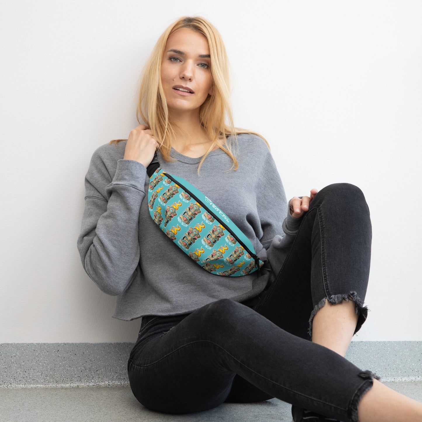 Angry Tiki Lax Fanny Pack