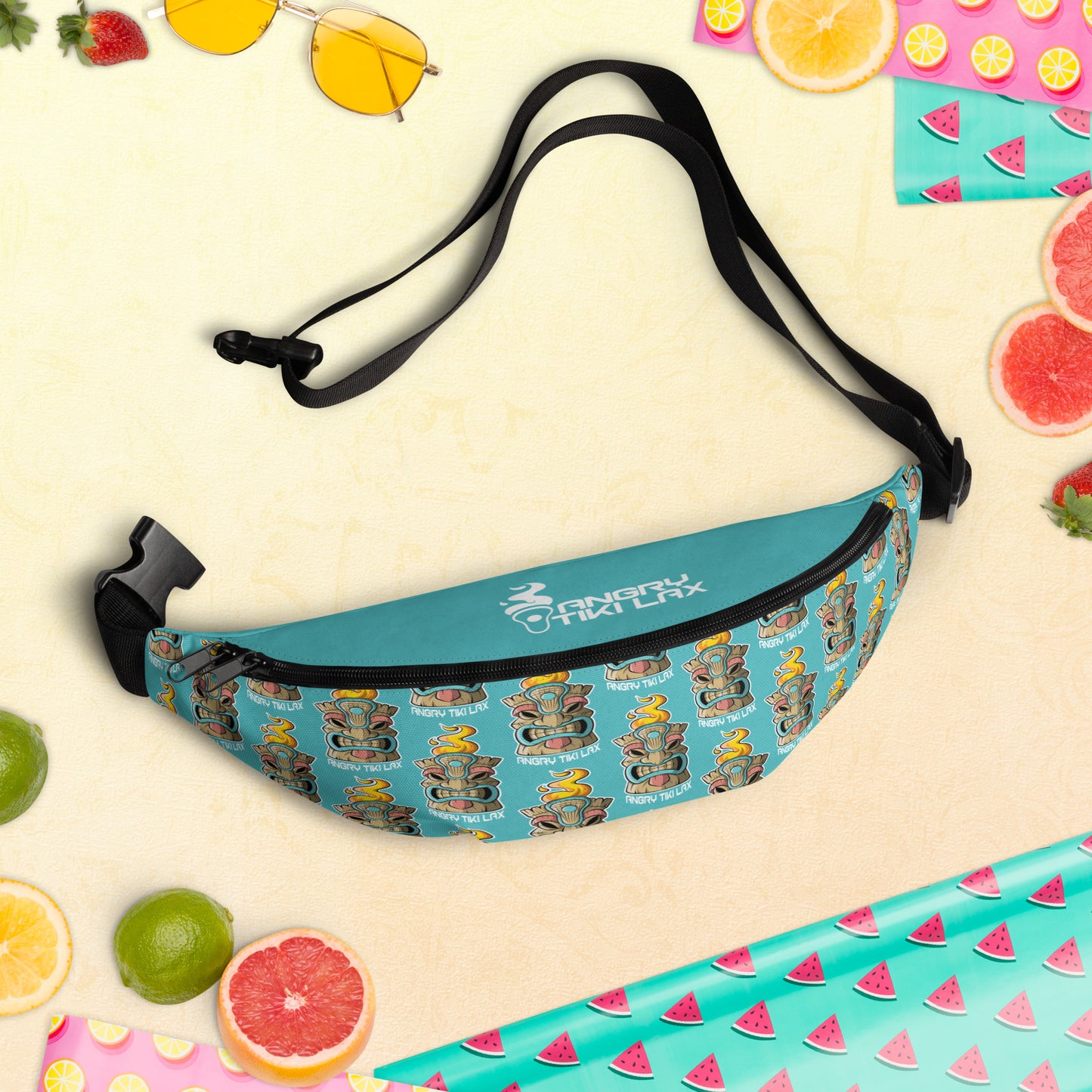 Angry Tiki Lax Fanny Pack
