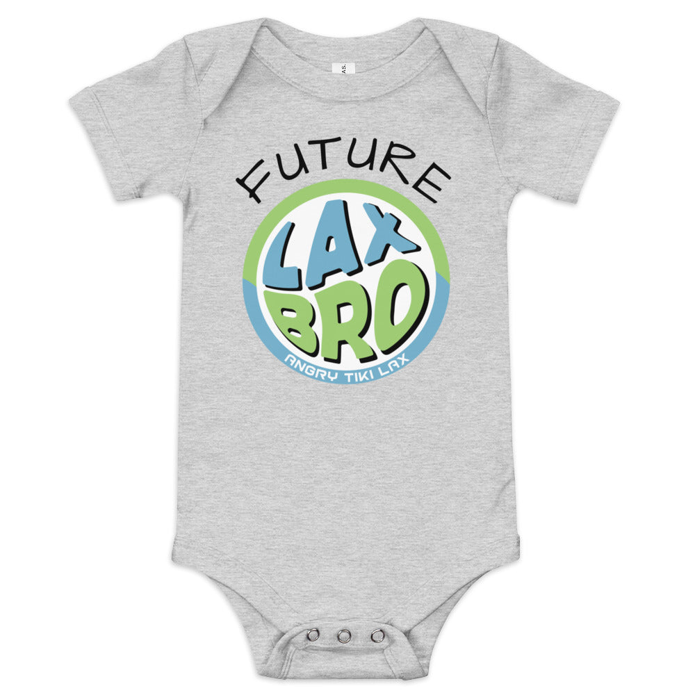 Future Lax Bro Baby short sleeve one piece