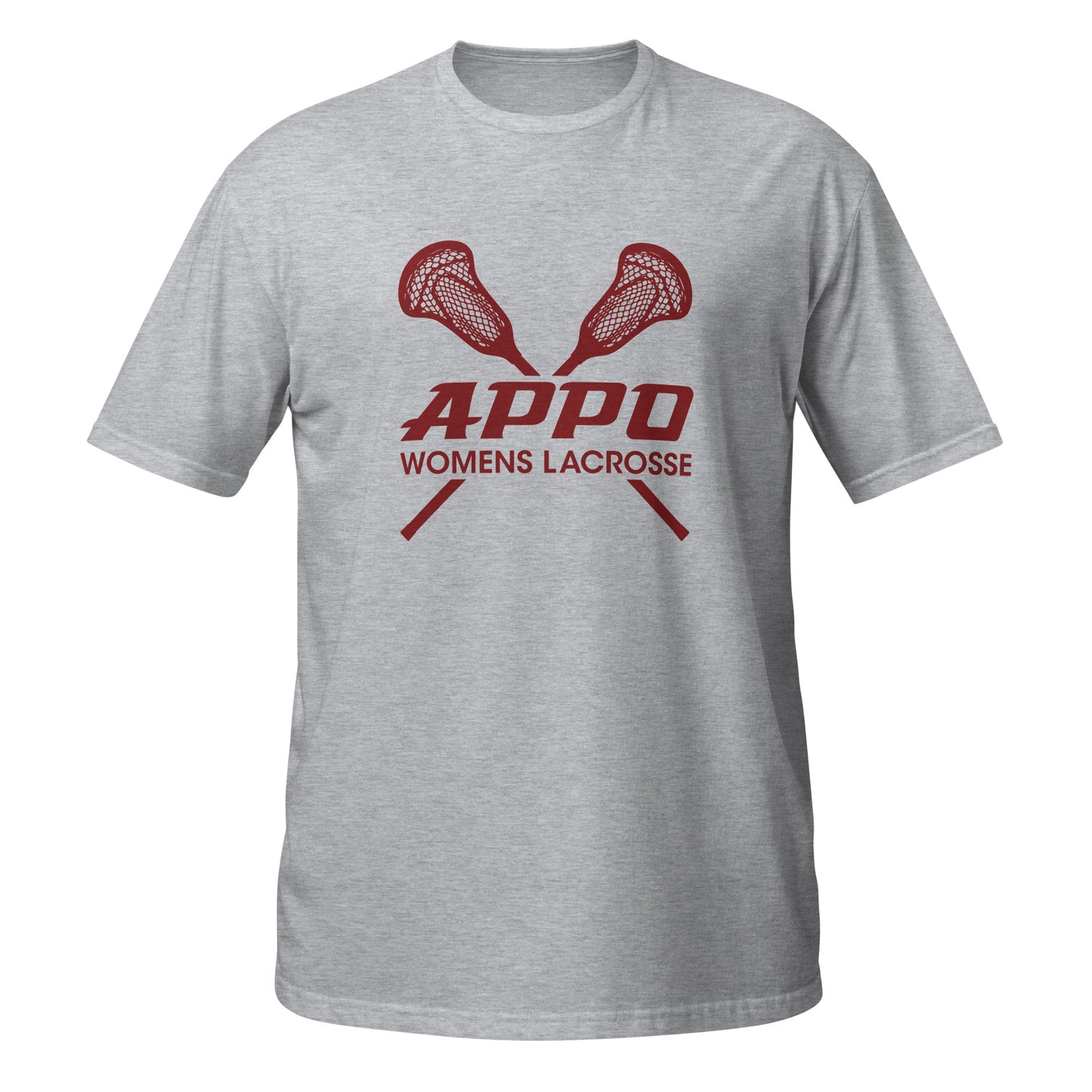 APPO corssed sticks Womens Lacrosse Short-Sleeve Unisex T-Shirt