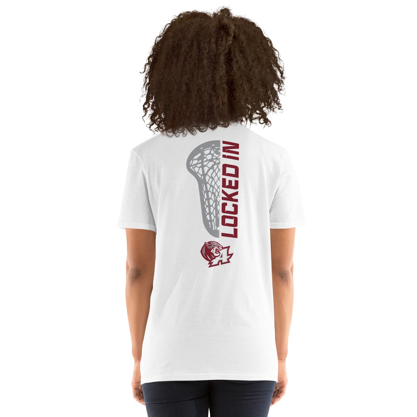 APPO Womens Lacrosse – Locked In – Short-Sleeve Unisex T-Shirt