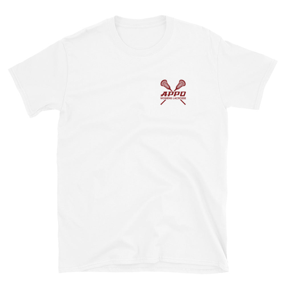 APPO Womens Lacrosse – Locked In – Short-Sleeve Unisex T-Shirt