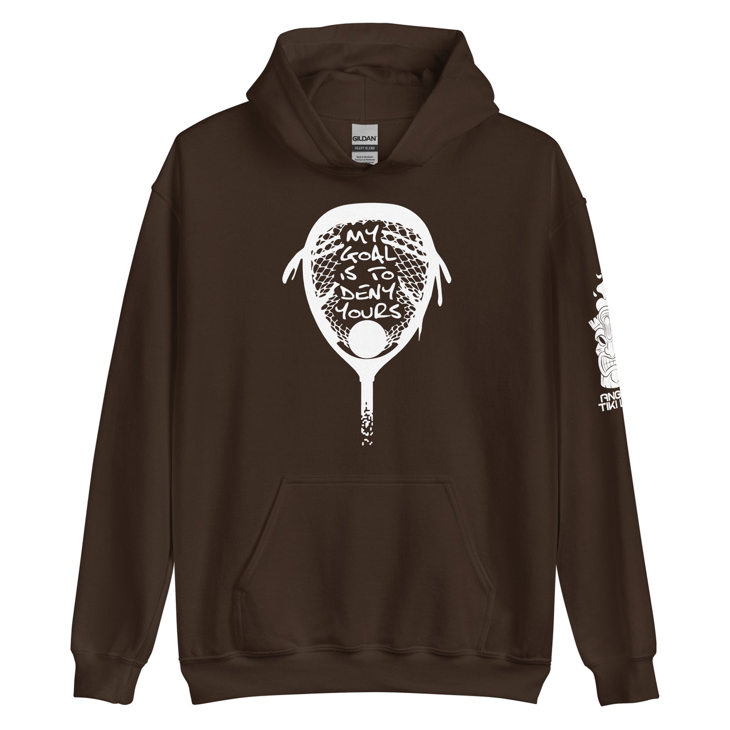 My goal is to deny yours lacrosse Unisex Hoodie