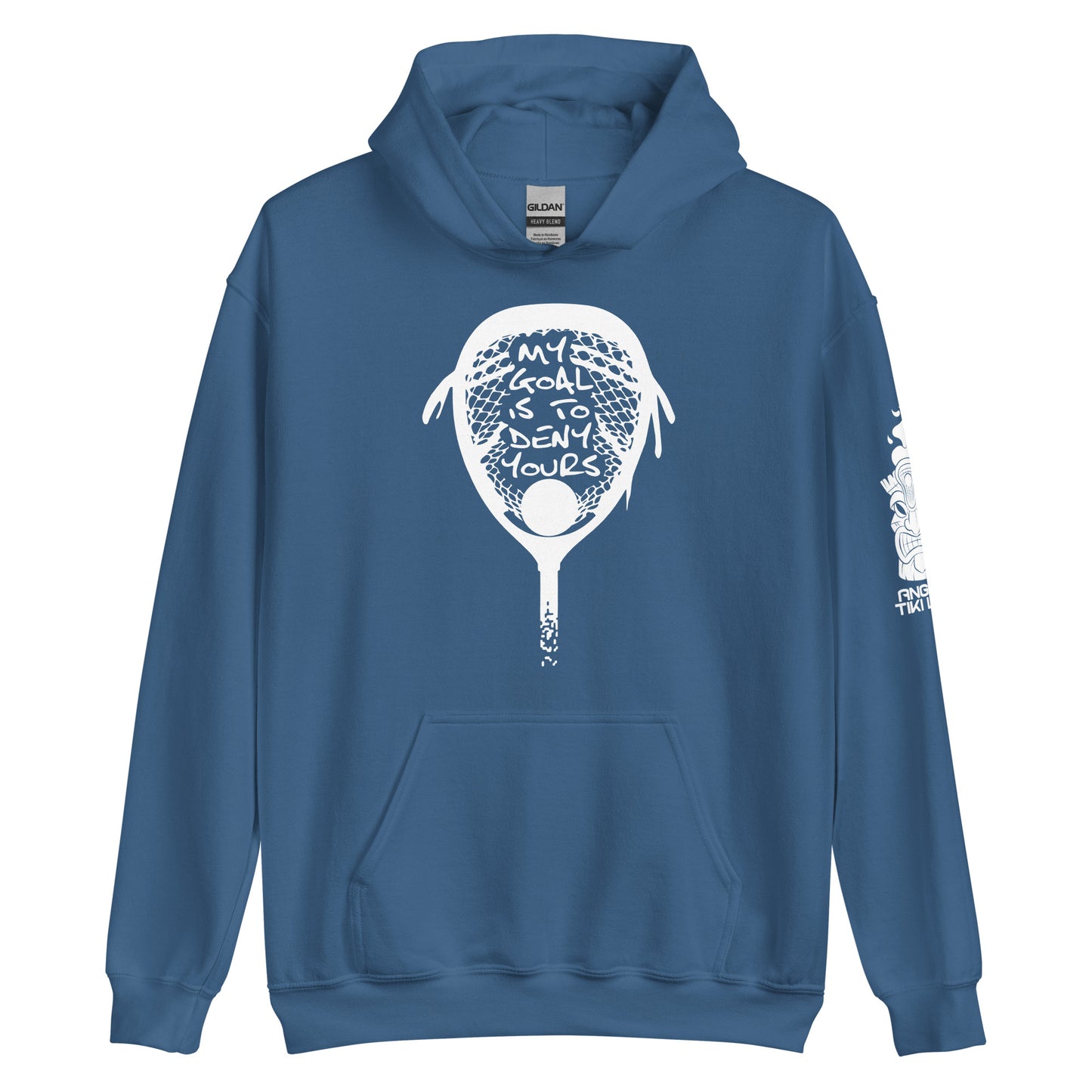 My goal is to deny yours lacrosse Unisex Hoodie