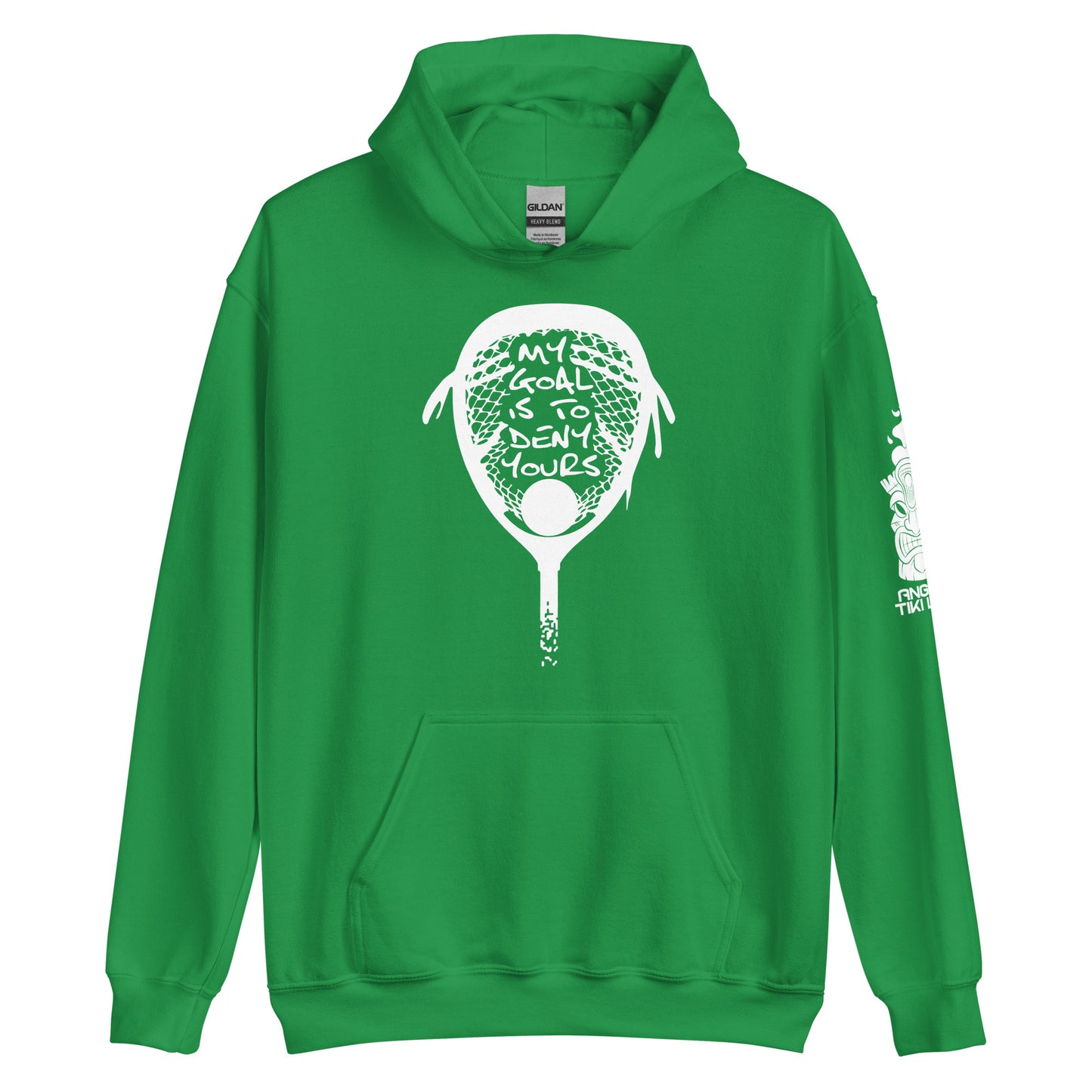My goal is to deny yours lacrosse Unisex Hoodie
