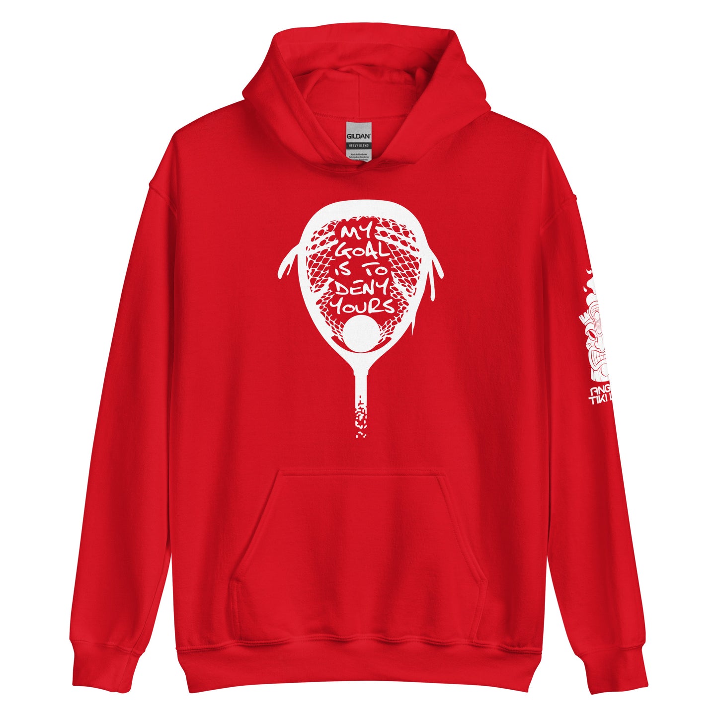 My goal is to deny yours lacrosse Unisex Hoodie