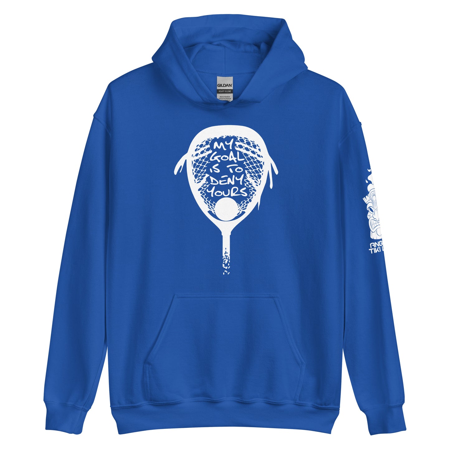 My goal is to deny yours lacrosse Unisex Hoodie