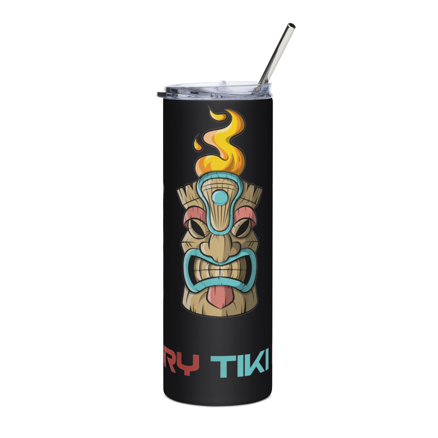 Angry tiki lax logo 20 oz Stainless steel tumbler