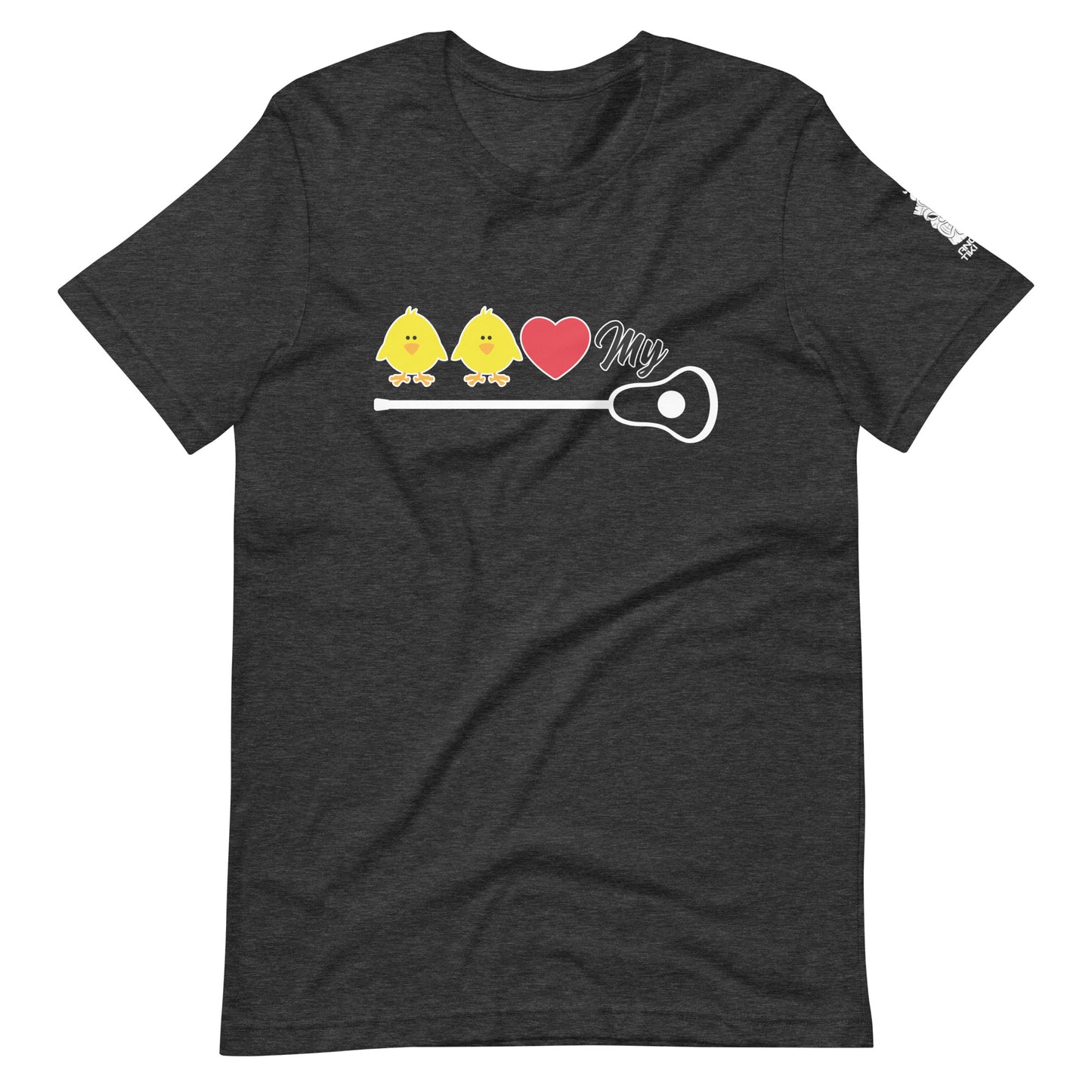 Mens chicks love my stick Unisex t-shirt
