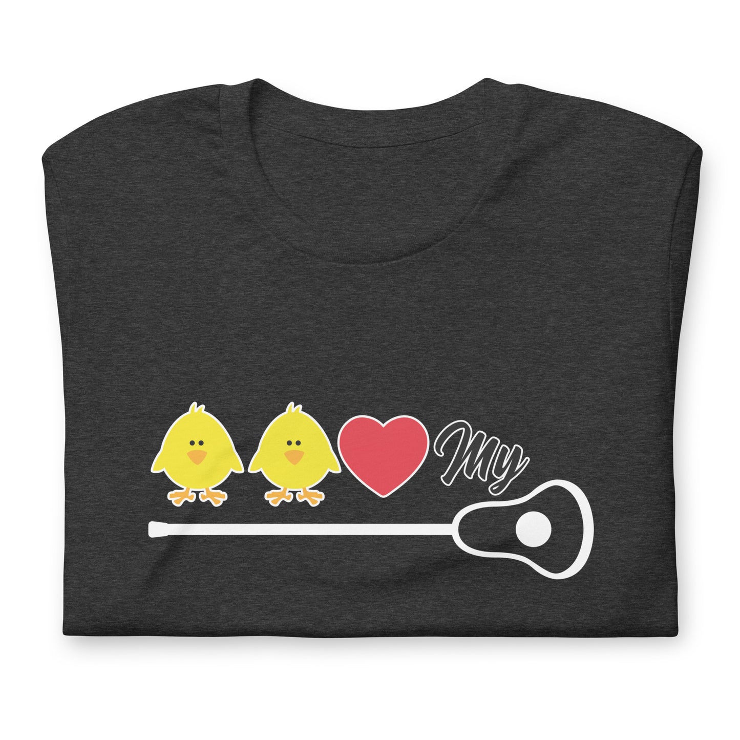 Mens chicks love my stick Unisex t-shirt
