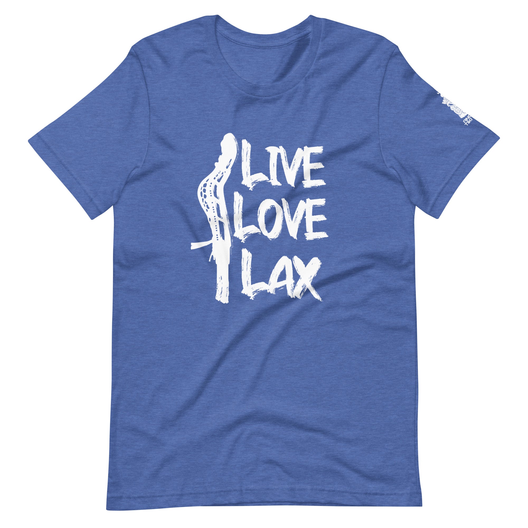 Live Love Lax Women's stick Unisex tshirt angry tiki lax