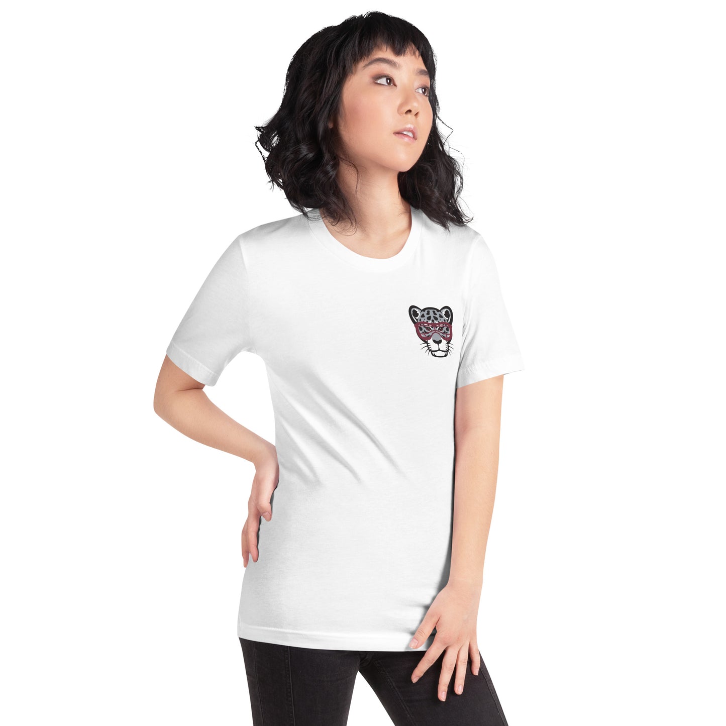 girls/womens Jaguars lacrosse Unisex t-shirt