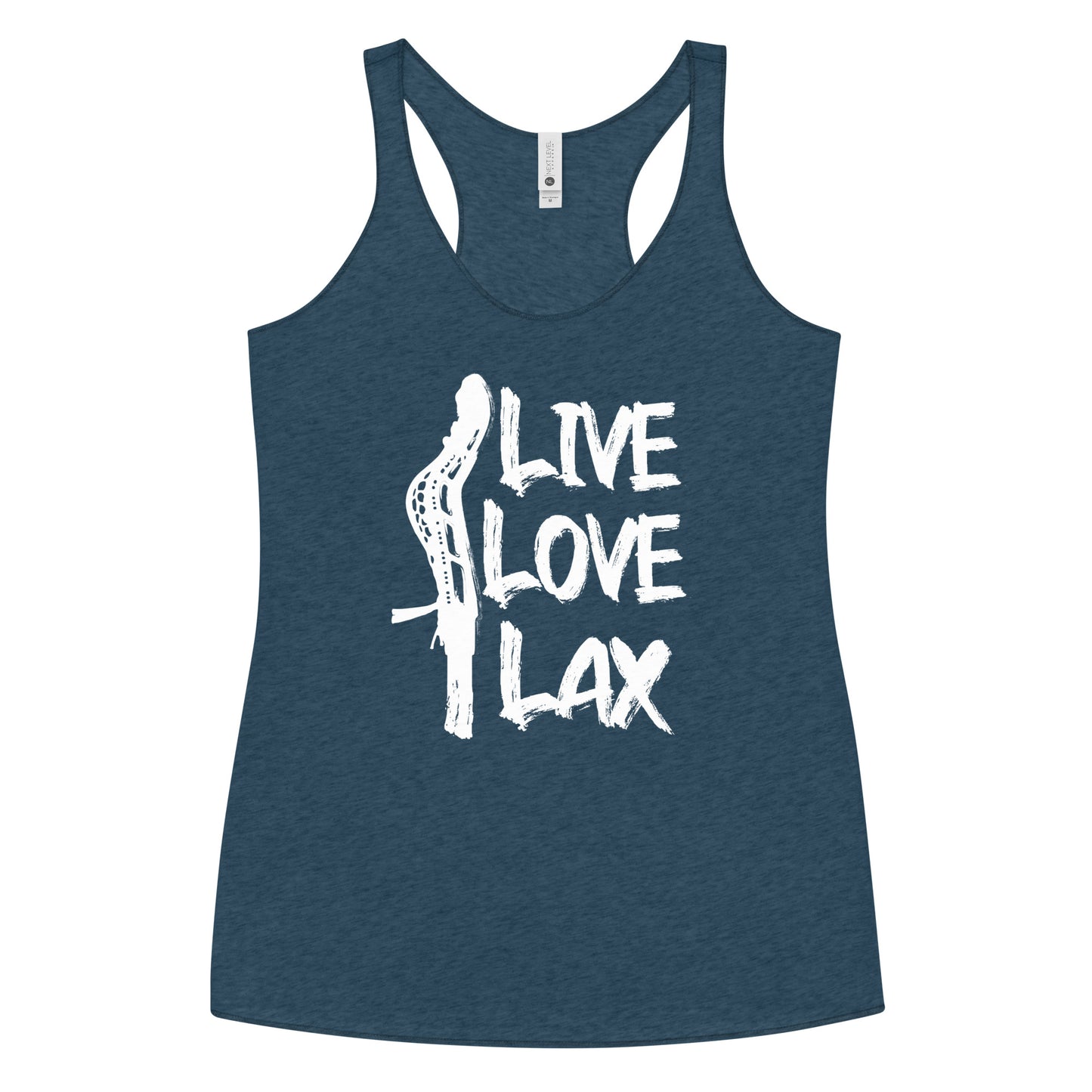 Live Love Lax Women's Racerback Tank