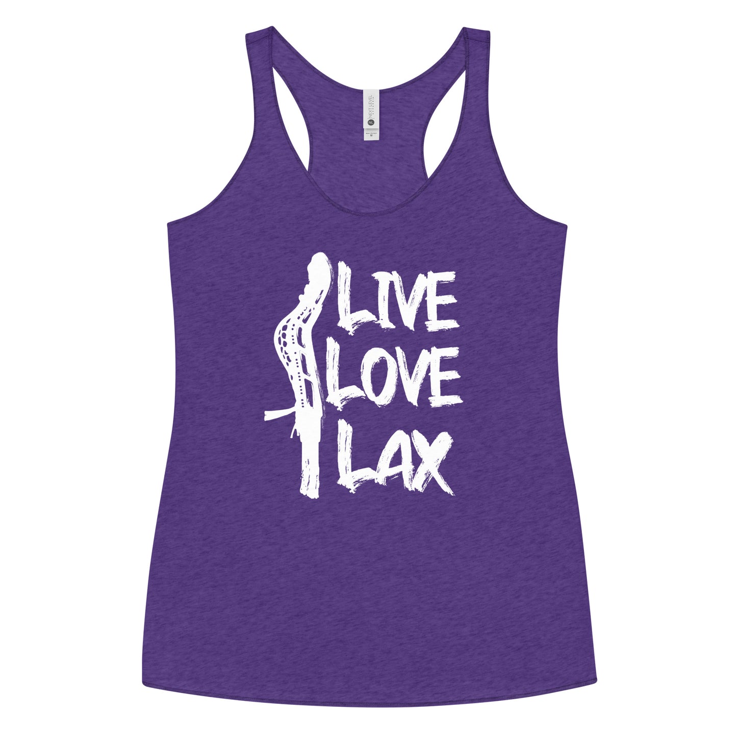 Live Love Lax Women's Racerback Tank