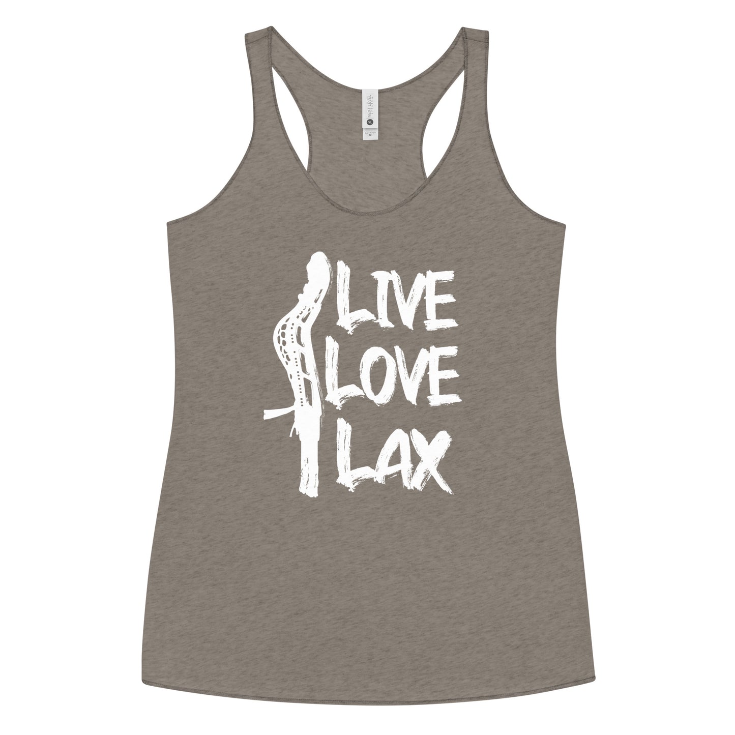 Live Love Lax Women's Racerback Tank