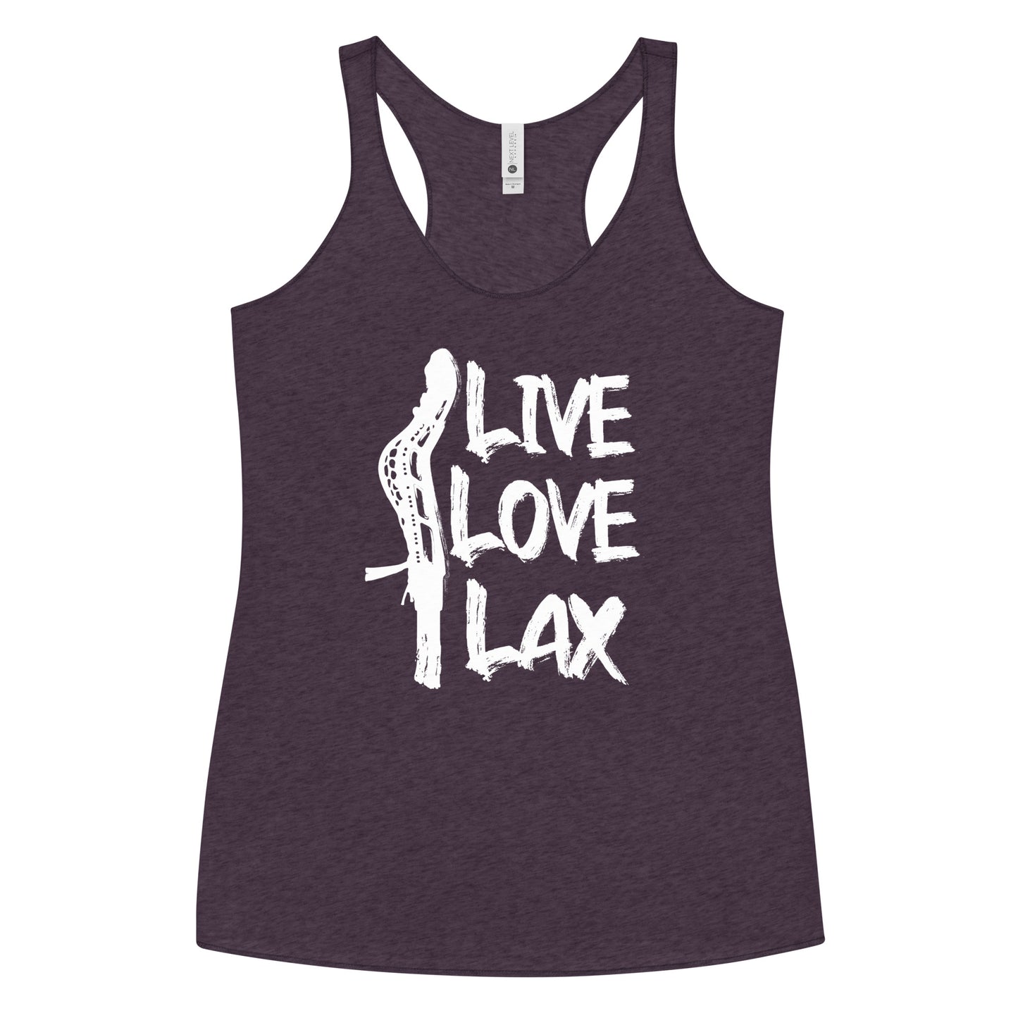 Live Love Lax Women's Racerback Tank