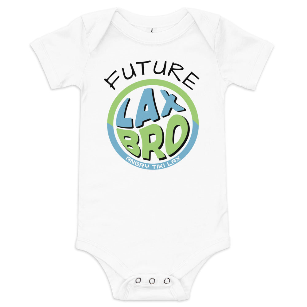 Future Lax Bro Baby short sleeve one piece