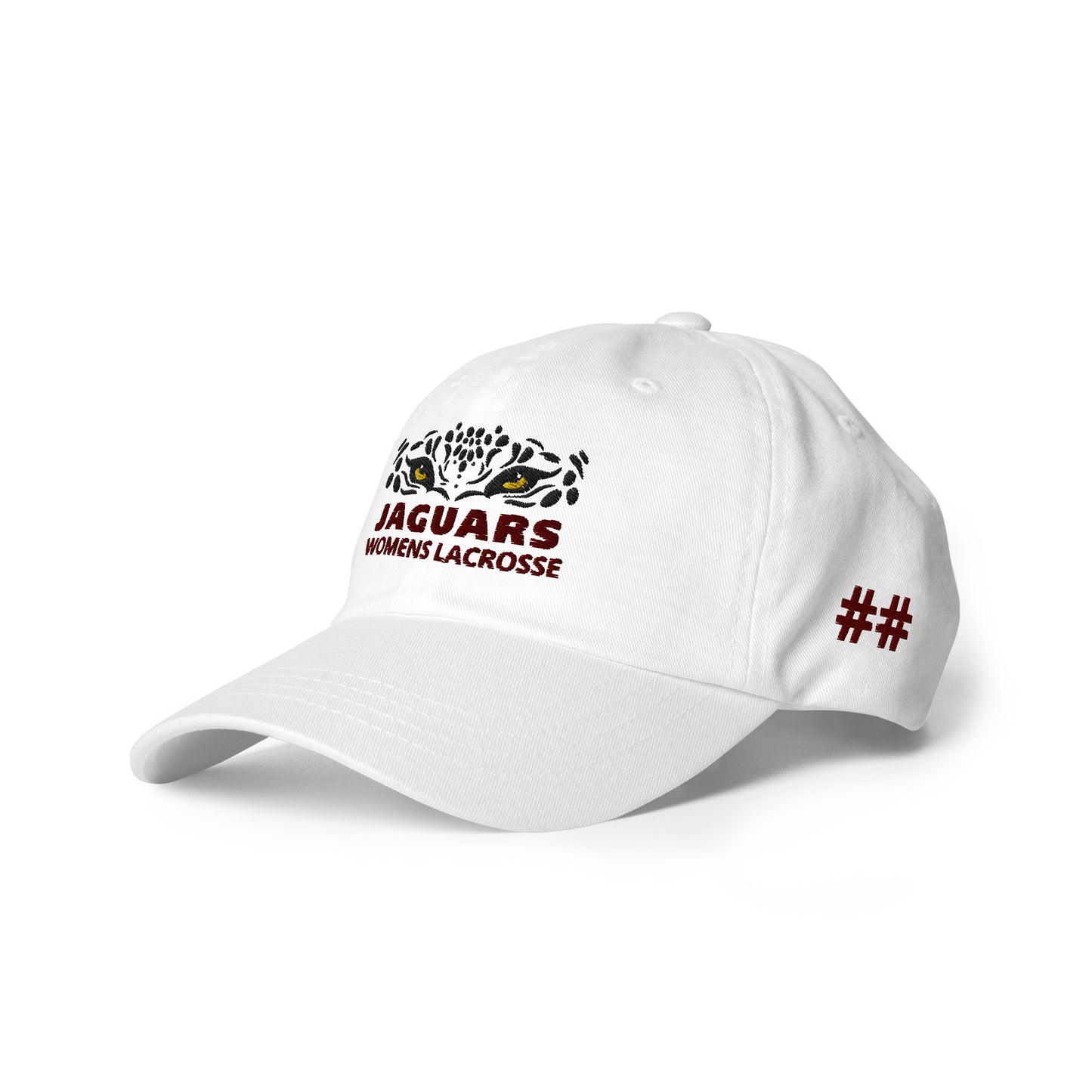 APPO Jaguar Eyes Womens Lacrosse (ADD YOUR NUMBER) Dad hat