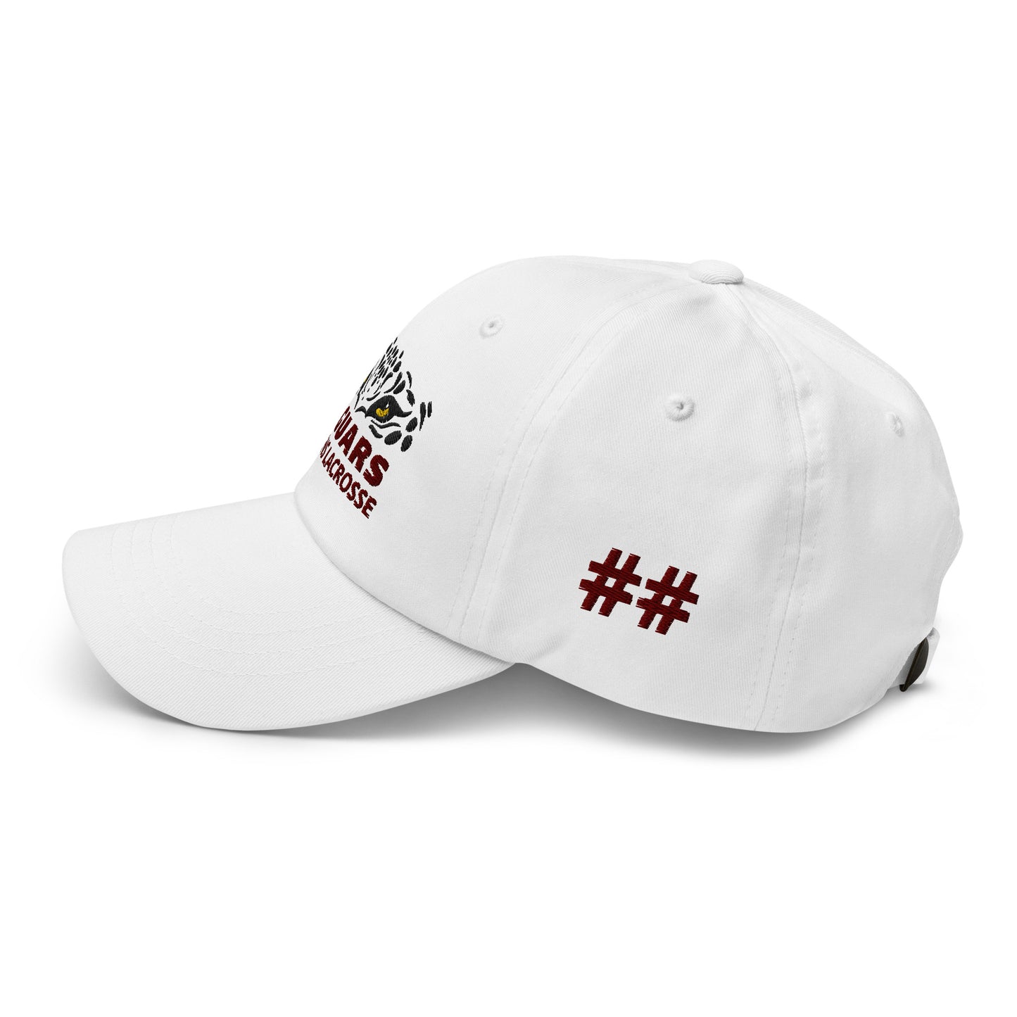 APPO Jaguar Eyes Womens Lacrosse (ADD YOUR NUMBER) Dad hat