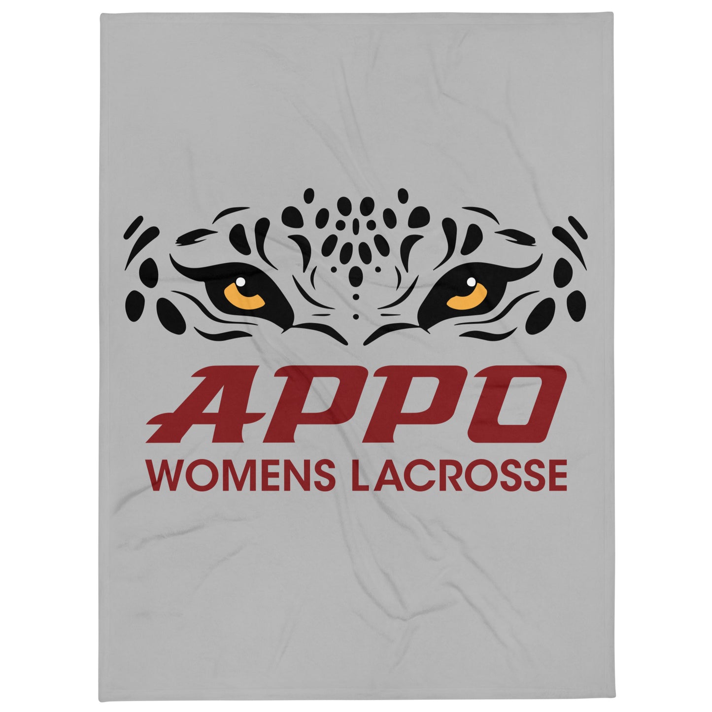 APPO Jaguar Eyes Womens Lacrosse Throw Blanket