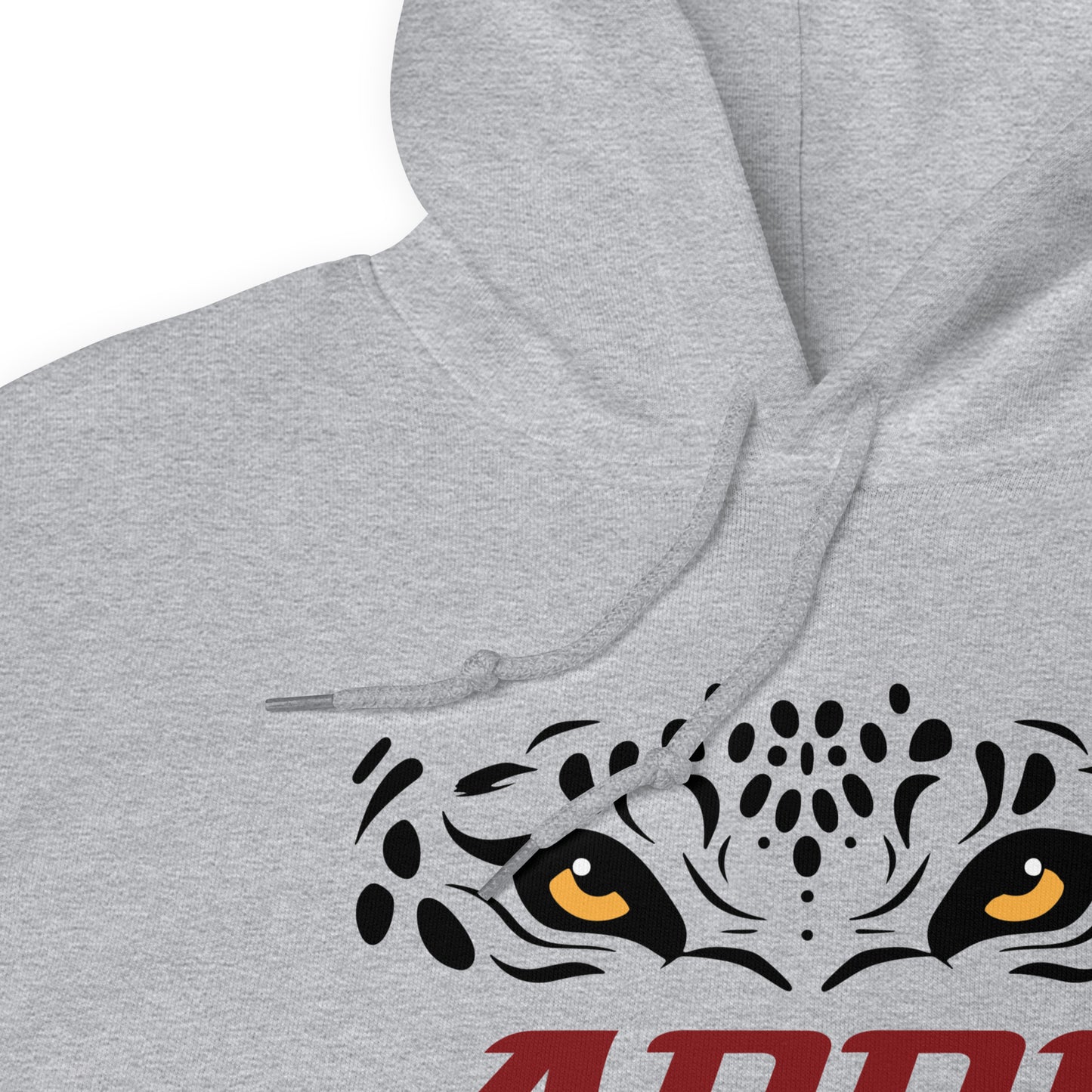 APPO Jaguar Eyes Womens "MOM" Lacrosse  Unisex Hoodie (CUSTOM NUMBER on SLEEVE)