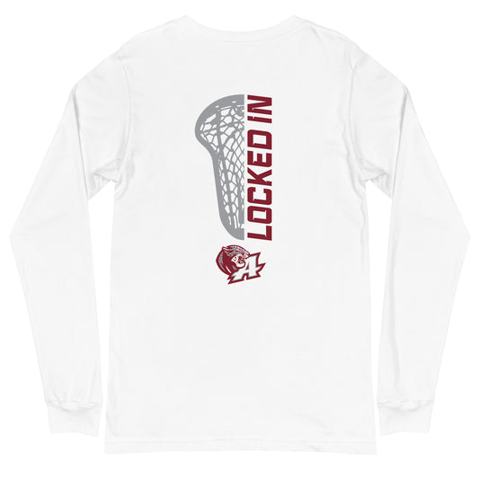 APPO Womens Lacrosse – Locked In – Unisex Long Sleeve Tee