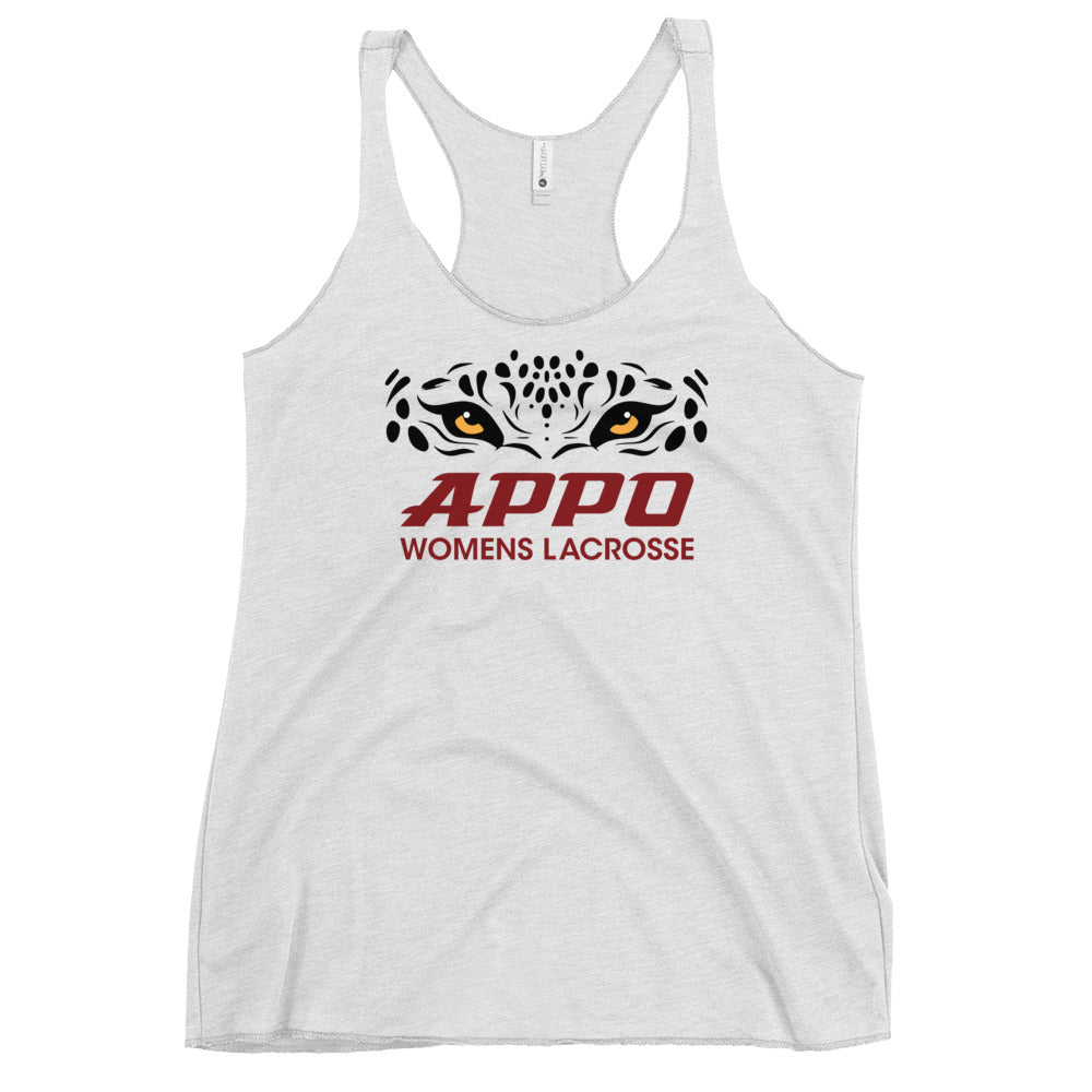 APPO Jaguar Eyes Womens Lacrosse – Women's Racerback Tank