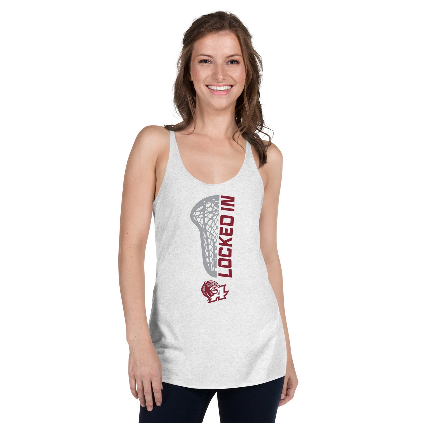 APPO Womens Lacrosse – Locked In – Women's Racerback Tank