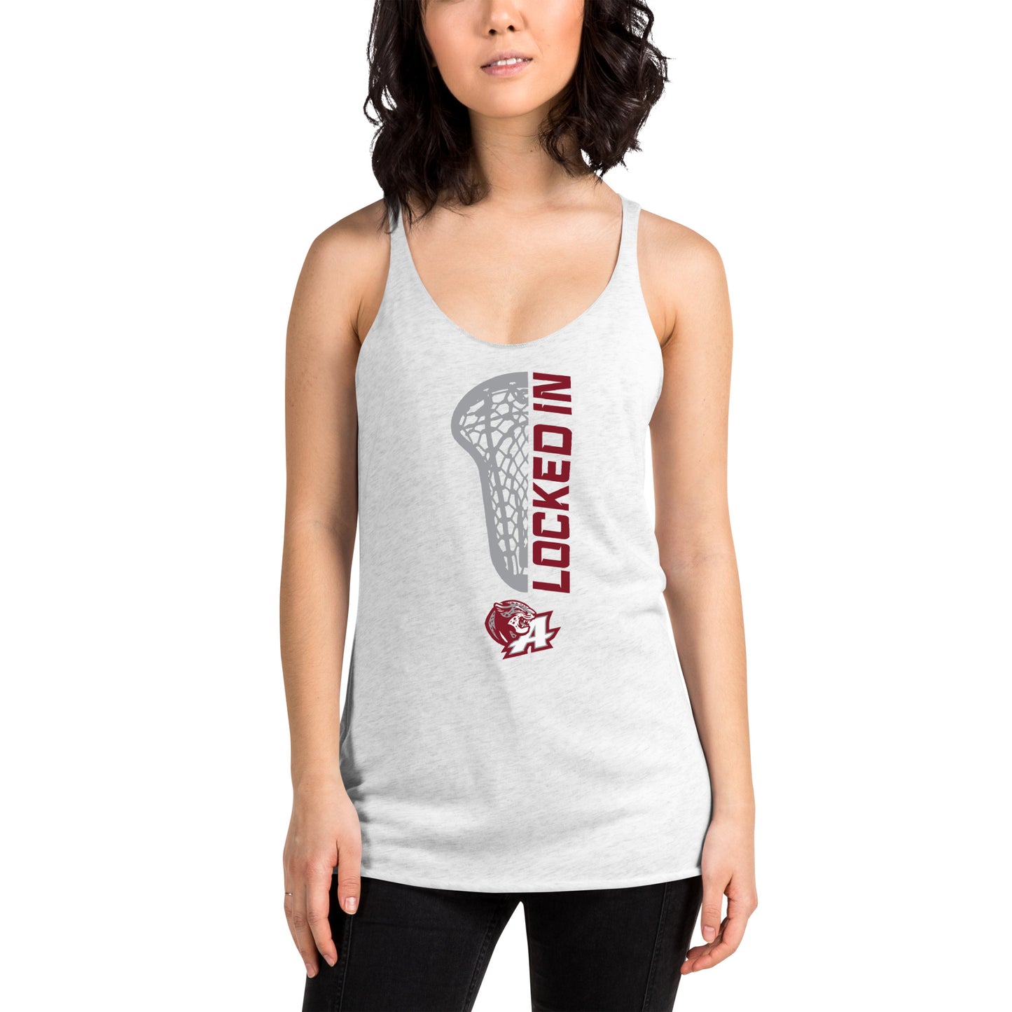 APPO Womens Lacrosse – Locked In – Women's Racerback Tank