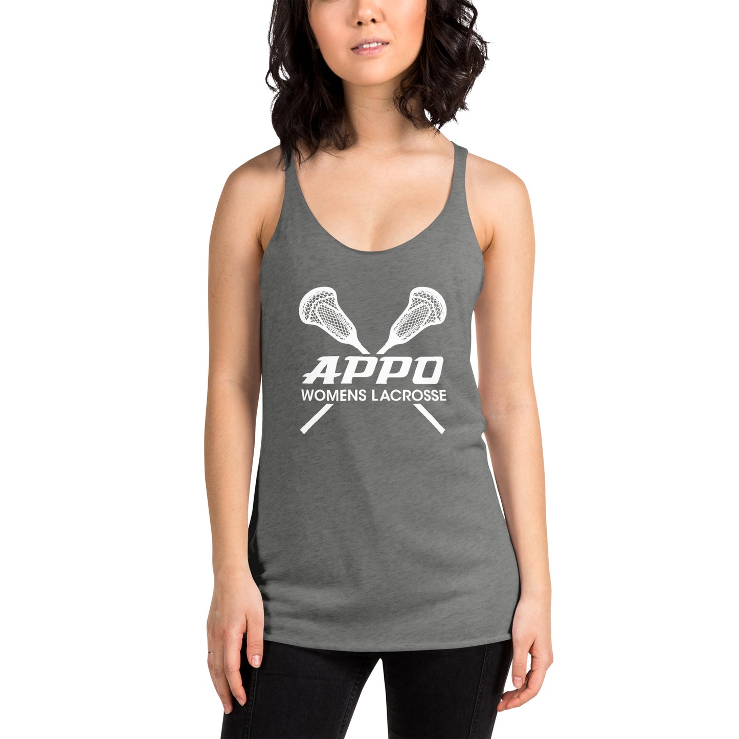 APPO womens Lacrosse sticks – Women's Racerback Tank