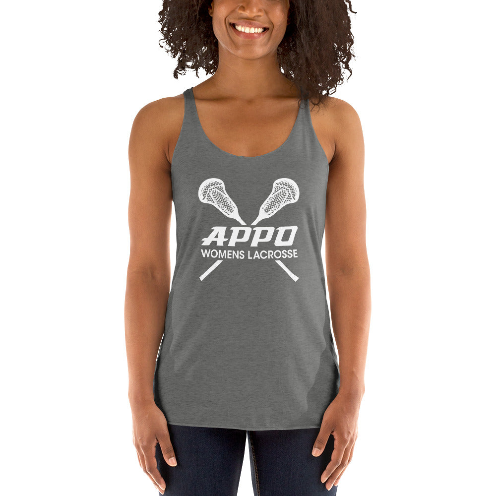 APPO womens Lacrosse sticks – Women's Racerback Tank