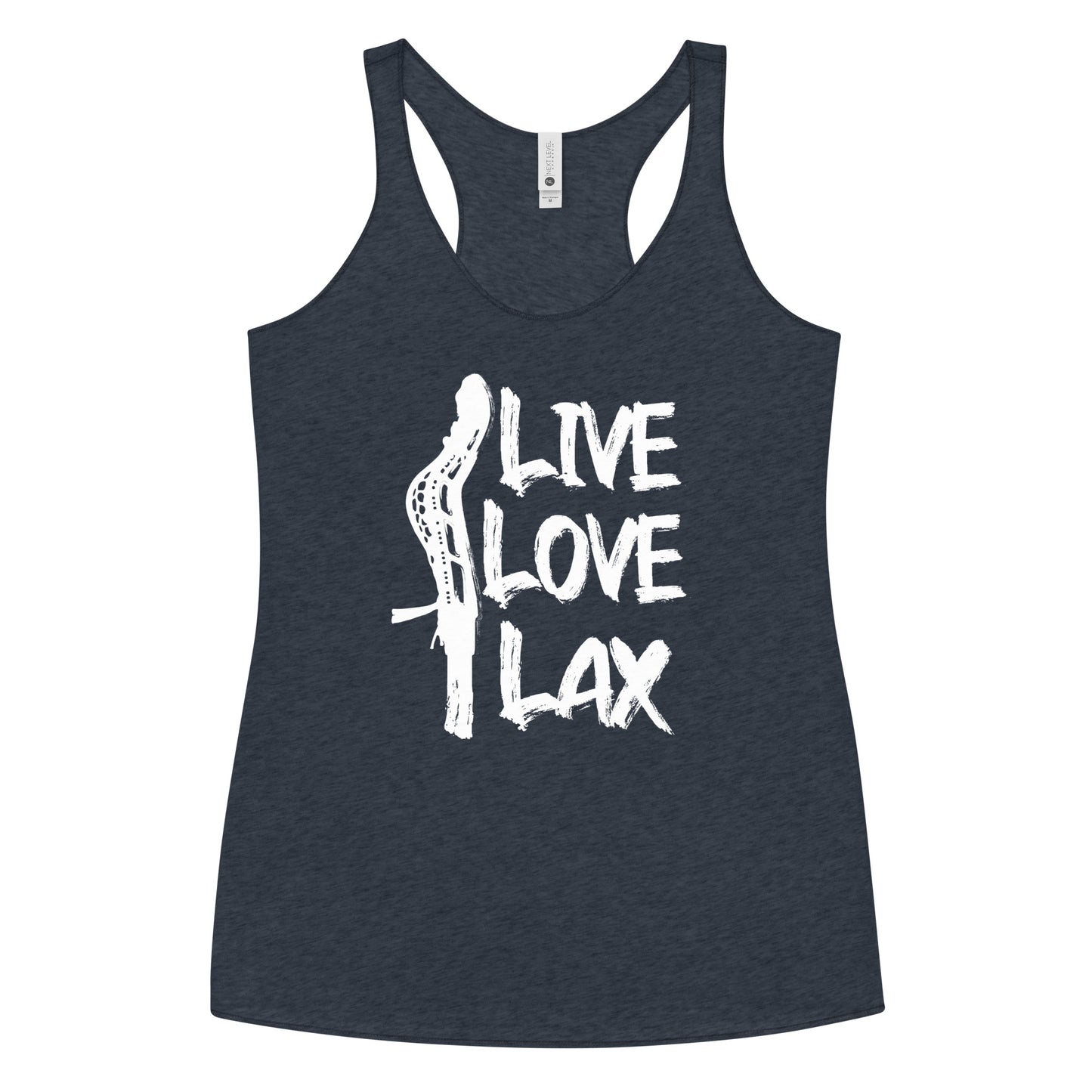 Live Love Lax Women's Racerback Tank