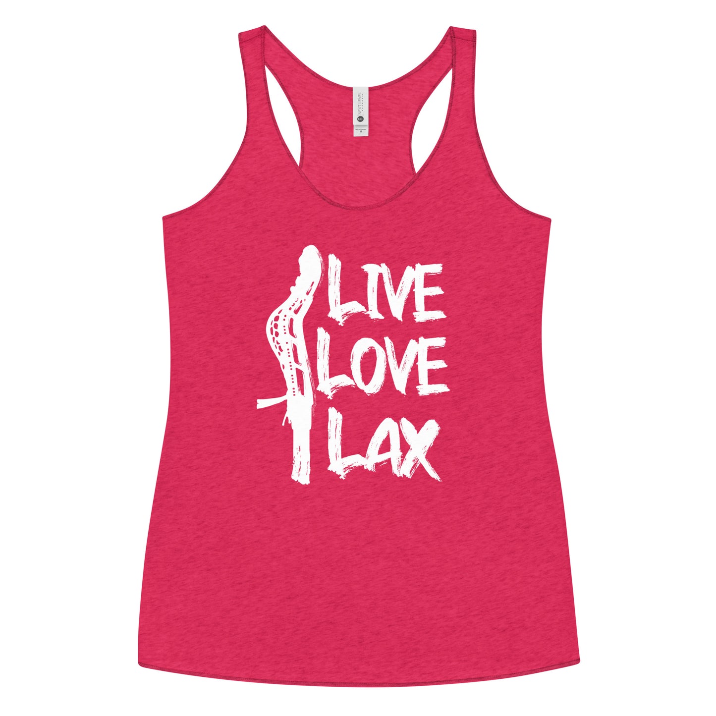 Live Love Lax Women's Racerback Tank