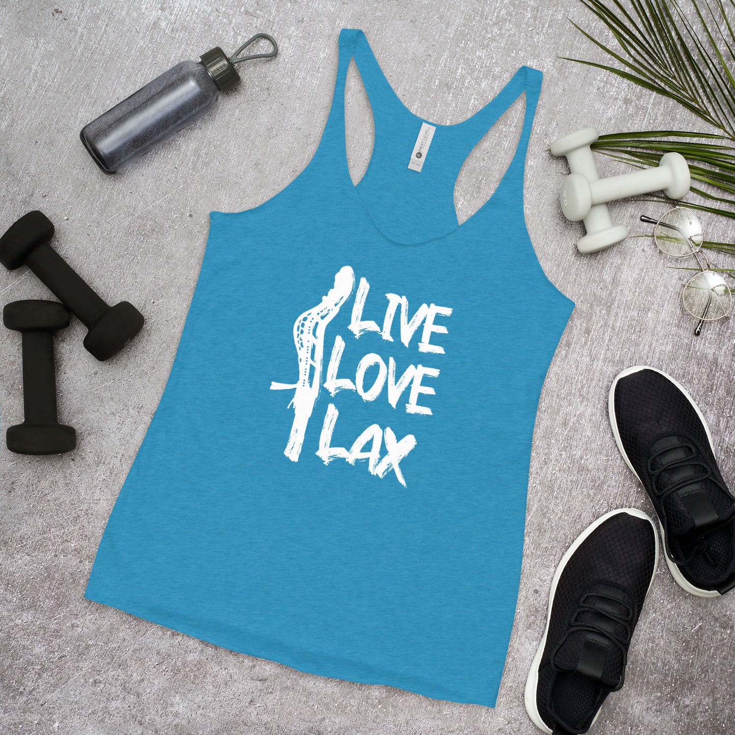 Live Love Lax Women's Racerback Tank